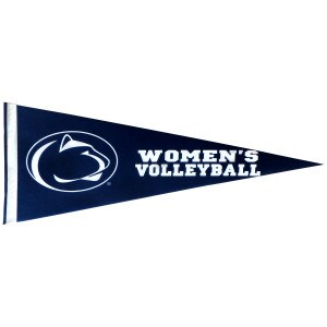 Penn State athletic logo women's volleyball pennant image